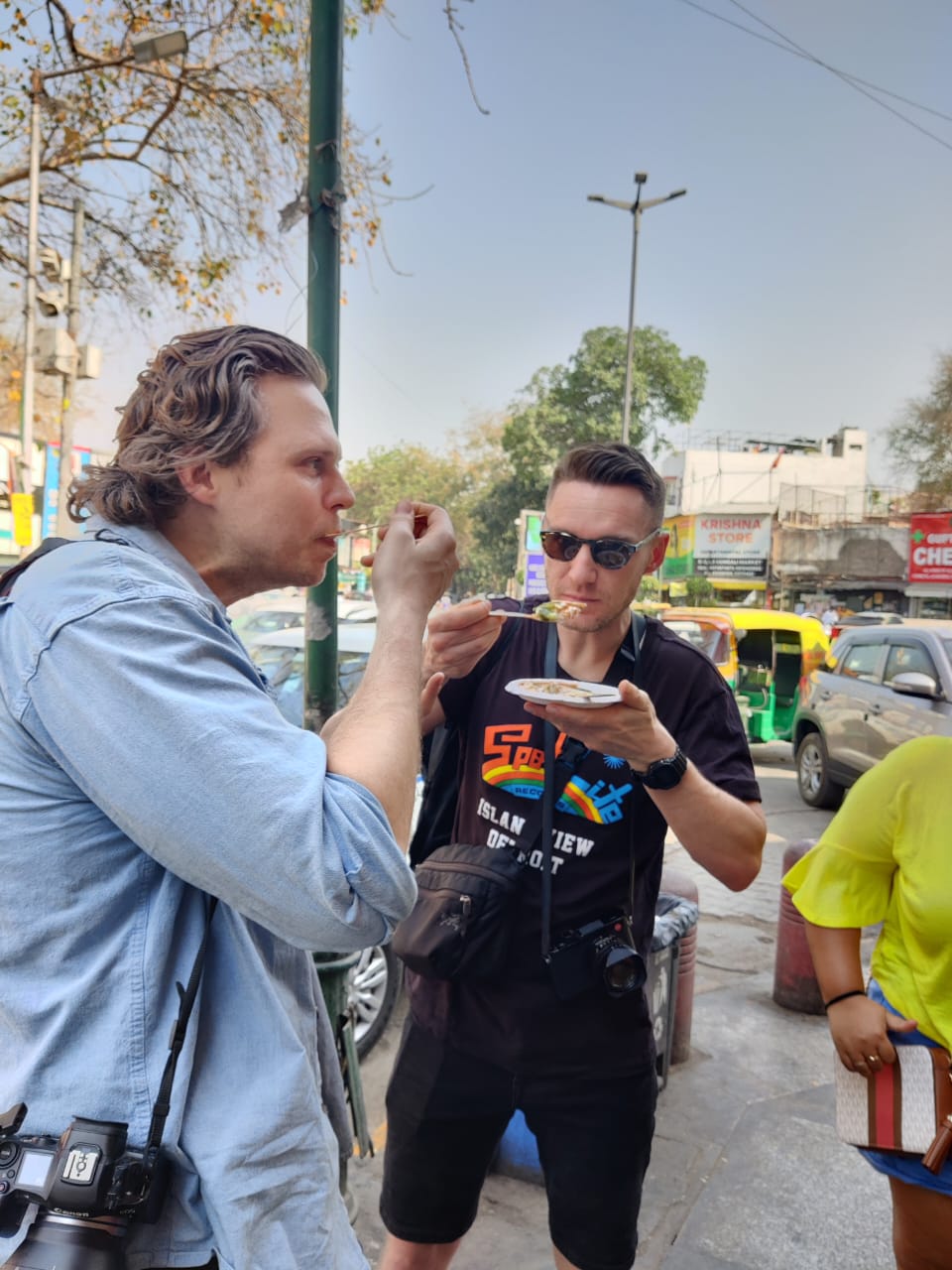 New delhi chef food walk